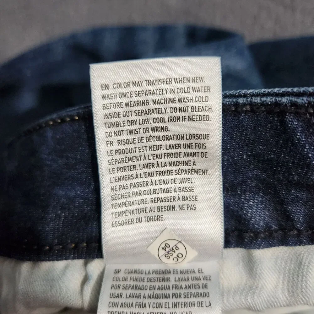 American Eagle Jeans Men 29X30 (30X29) Airflex+ Original Straight Leg Dark Wash